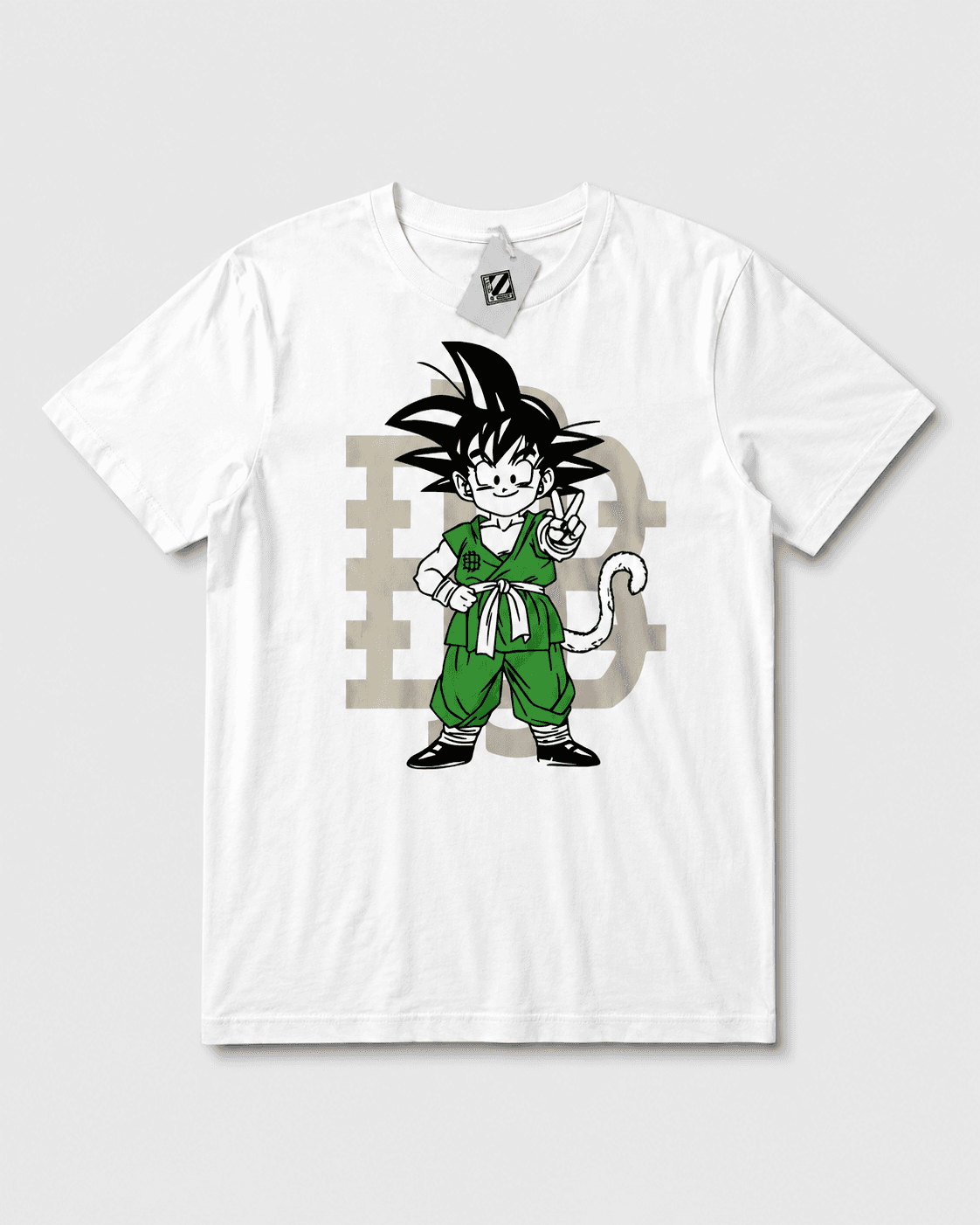 Camiseta Dojo White de TAJOURBN en color Blanco, vista frontal.