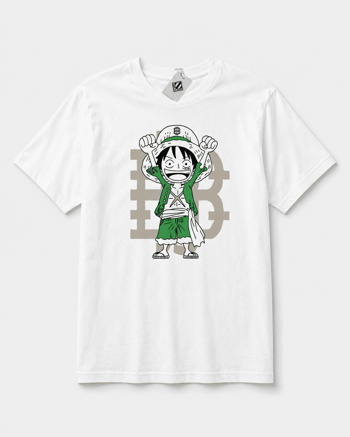Camiseta Nakama Cream de TAJOURBN en color Crema, vista frontal.
