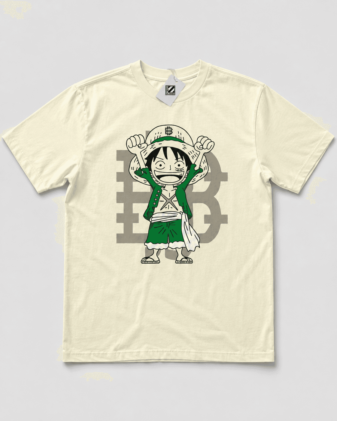 Camiseta Ronin Mono de TAJOURBN en color Blanco, vista frontal.